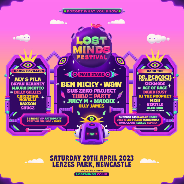 Lost Minds Festival 2023: Newcastle's Unmissable Dance Music Spectacle ...